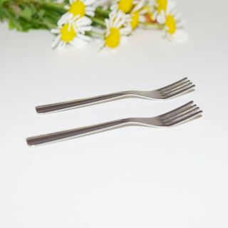 American Girl Doll Two Replacement Forks From Delicious Dinner Set Parts