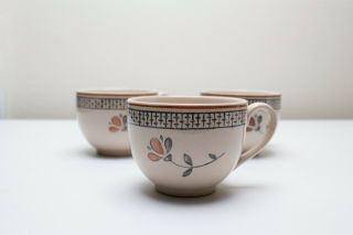 Johnson Brothers Old Granite Zephyr - Flat Cup - Set Of The 3