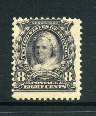 Us Scott 306 8c Martha Washington Stamp1902 - 03 Issue Mogh 8k3 44