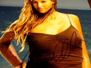 Rare Jessica Alba Signed Autograph 8x10 photo w/COA - Fantastic Four - Sin City 3