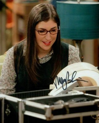 Mayim Bialik Autographed Signed 8x10 Photo (big Bang Theory) Reprint