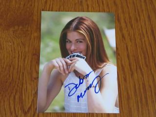 Debra Messing Autographed 2x3 Photo Hand Signed Will & Grace