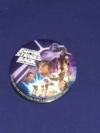 Star Wars 2006 Trilogy Dvd Release Pin Set A Hope,  Empire Strikes Back,  Jedi