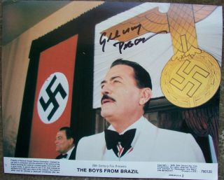 Gregory Peck " The Boys From Brazil " Autograph Color Photo