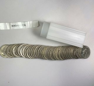 Washington Quarters - 90 Silver - 1 Roll,  $10 Face Value,  Bullion