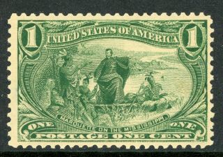Usa 1898 Trans Mississippi 1¢ Scott 285 B467 ⭐⭐⭐⭐⭐⭐
