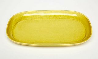 Russel Wright American Modern Steubenville Serving Platter Chartreuse