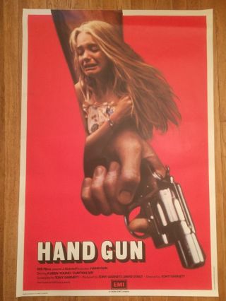 Hand Gun A.  K.  A Deep In The Heart 1983 British Film Poster
