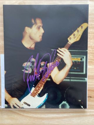 Robert Deleo Stone Temple Pilots Signed 8x10 Photo With