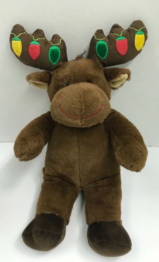 Build A Bear Christmas Moose Plush 15 " Stuffed Animal Toy