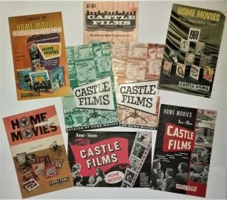 Castle Films 8mm 16mm Home Movies Catalogues Cine Collectors