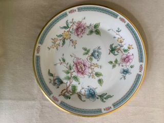 Lenox China Morning Blossom Dinner Plate (s) 10.  75 " Pink,  Blue,  & Yellow Flowers