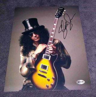 Slash Hand Signed Guns N Roses 8 X 10 Music Photo