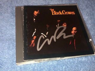 Chris Robinson Signed Black Crowes Shake Your Money Maker Cd Booklet
