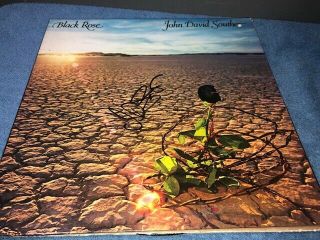 J.  D.  Souther Signed Autographed Black Rose Album Lp