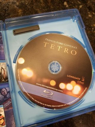 Autograph actor Authentic signature Francis Ford Coppola,  Tetro DVD 3