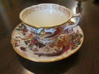 Royal Crown Derby Olde Avesbury Cup & Saucer,  30 - 40 Yrs Old (ely - Chelsea Shape)