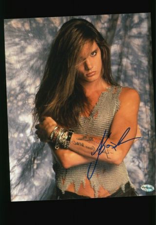 Sebastian Bach,  ‘skid Row’ Singer - Songwriter,  Signed 8x10 Photo With