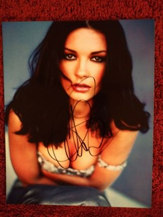 Catherine Zeta Jones Signed Photo