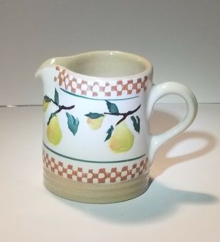 Nicholas Mosse Pottery Small Creamer With Pear Design