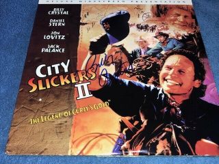 Billy Crystal Signed Autographed City Slickers 2 Laser Disc