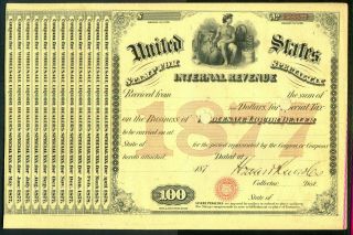 U.  S.  - Special Stamp For Liquor Dealer - Series Of 1877