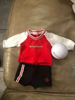 American Girl - Volleyball Outfit Set For Doll Size - Discontinued