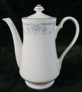 Sheffield - Blue Whisper - Porcelain Fine China - Coffee Pot - Made In Japan