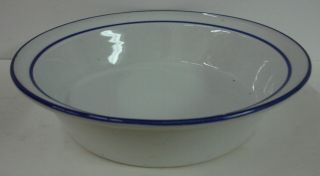 Trend - Pacific Earthstone Blue Reef 9 - 1/8 " Round Vegetable Bowl 2 - 5/8 " Tall