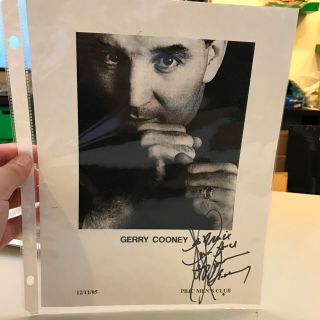 Gerry Cooney Signed 8x10 Photo