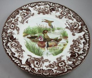 Spode Woodland Wood Duck Dinner Plate