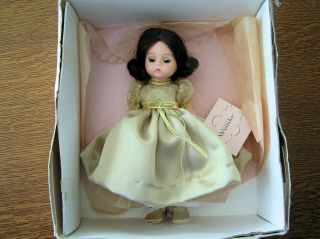 Madame Alexander Doll 7 1/2 " Gold - In Bottom Portion Of Box