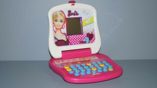 Mattel Barbie Laptop Computer Electronic Educational Game Bj68 - 11 -
