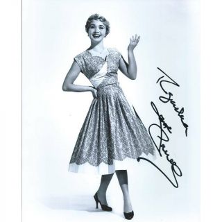 Jane Powell Silver Screen Legend,  Sexy Signed 8x10 Photo