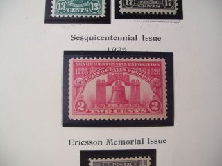 1925 US Stamps Scott 620 - 621 Norse - American,  622,  623,  627,  628,  629 MNH. 3