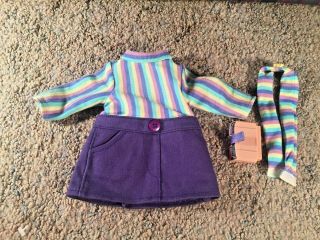 Ally Doll Purple Outfit Let 