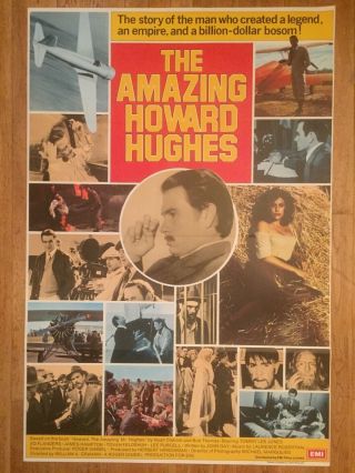 The Howard Hughes 1977 Film Poster Tommy Lee Jones