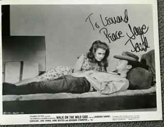 Jane Fonda Signed Autographed Photo.  Barbarella.  On Golden Pond.  Klute.  9 To 5.