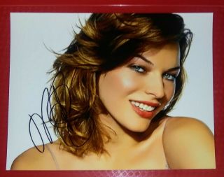 Milla Jovovich Hand Signed Autographed Photo 8 X 10 Resident Evil