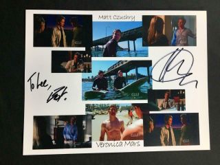 Matt Czuchry Veronica Mars Autographed Authentic Signed Signature Tv Photo A122