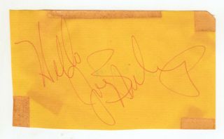 Joey Bishop Cut Signature Autograph The Joey Bishop Show Ocean 