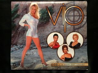 Pamela Anderson 2001 Vip Show Calendar Vintage