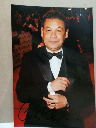 Craig Charles Autographed Hand Signed Photo Red Dwarf Dave Lister Coronation St