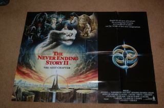 The Never Ending Story Ii: The Next Chapter (1990) - Uk Quad Poster