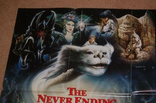 THE NEVER ENDING STORY II: THE NEXT CHAPTER (1990) - UK QUAD POSTER 2