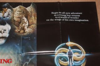 THE NEVER ENDING STORY II: THE NEXT CHAPTER (1990) - UK QUAD POSTER 3