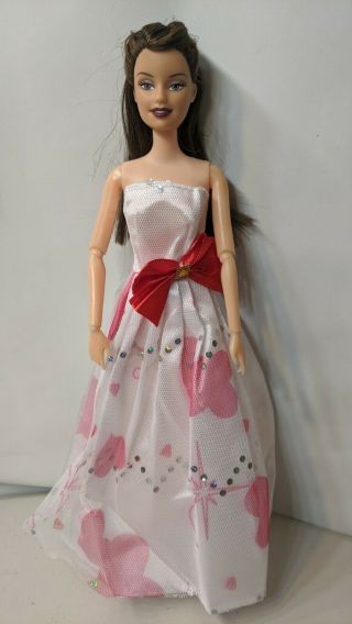 Mattel Barbie Doll With Dress And Shoes Rebodied Ooak