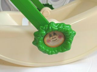 Cabbage Patch Kids Coleco 1983 Yellow Green Rocking Baby Carrier Seat Belt 3