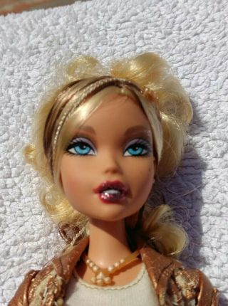 My Scene Kennedy Swappin’ Styles Barbie Doll with gorgeous glam head glitter 3