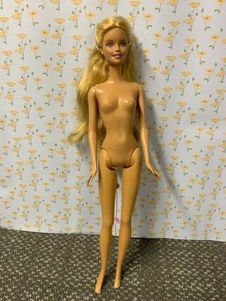 Barbie Princess Rapunzel Long Magical Growing Hair Nude Doll
